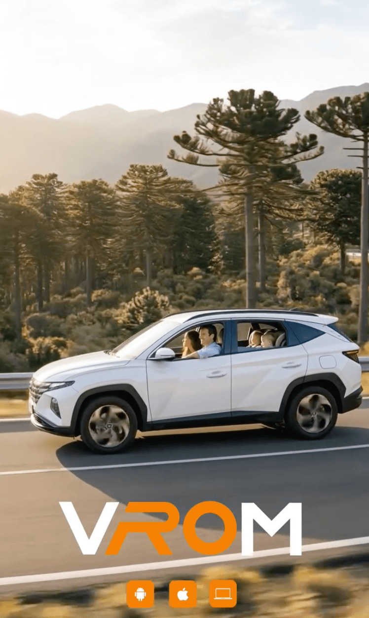 Vrom Chile — publicación Instagram (auto VROM)