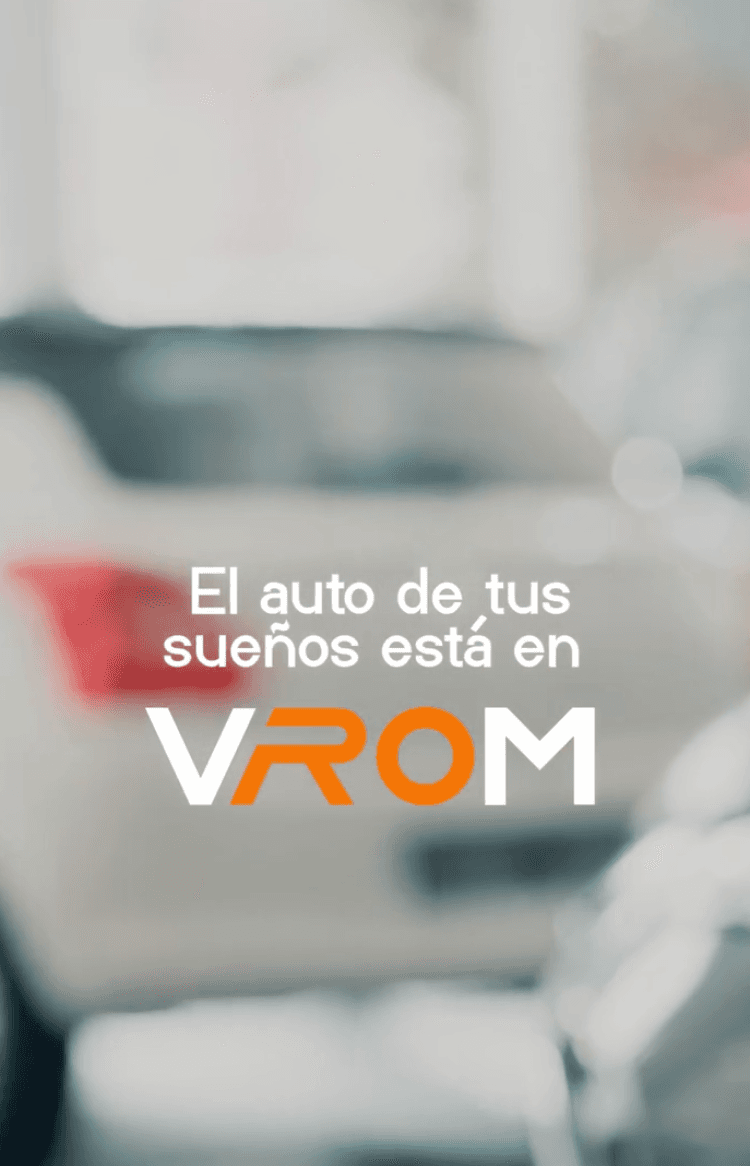Vrom Chile — publicación Instagram (tu auto)