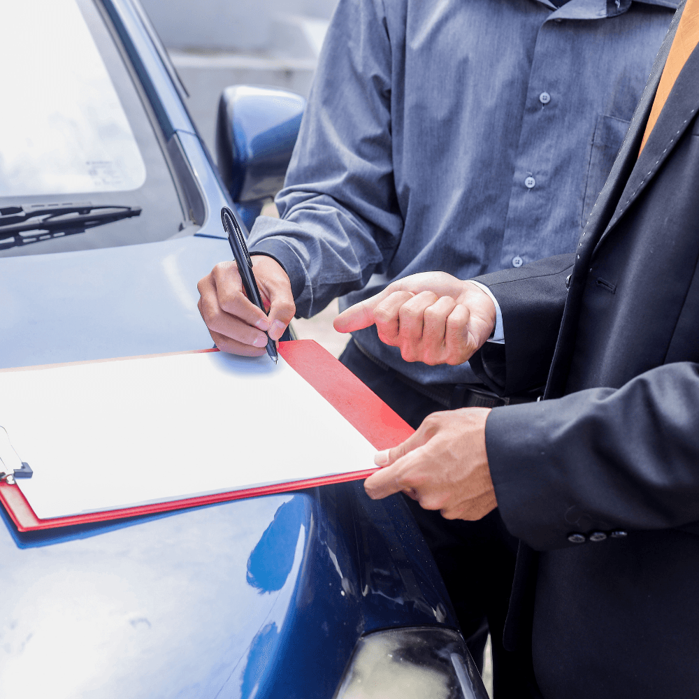 Inspección y documentación de vehículo